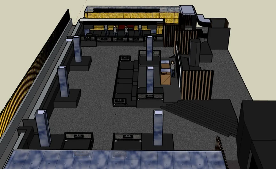 Distribución de sala